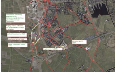Fietsroutes Middelsee/Zuidlanden